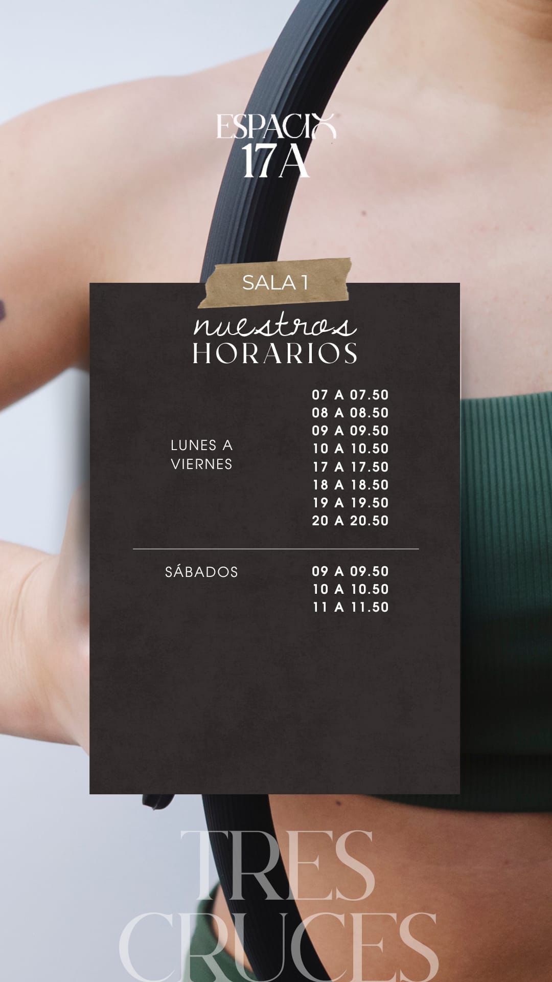 Horarios Sala 1 - Sede Tres Cruces